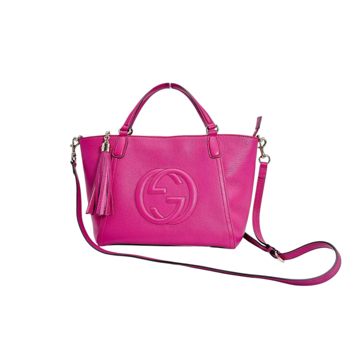 グッチ GUCCI ハンドバッグ
ハンドバック 2WAYバッグ レザー 369176 カーフピンク 【SS】
【中古】