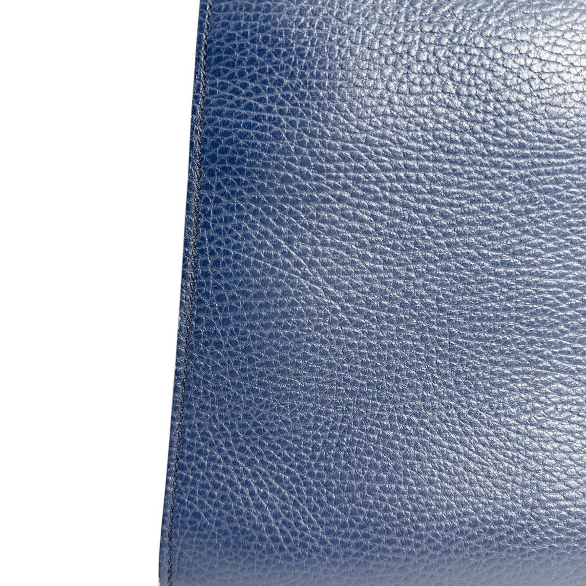 グッチ GUCCI ハンドバッグ
バンブー レザー 2way レザー 470271 ブルー 【SS】
【中古】