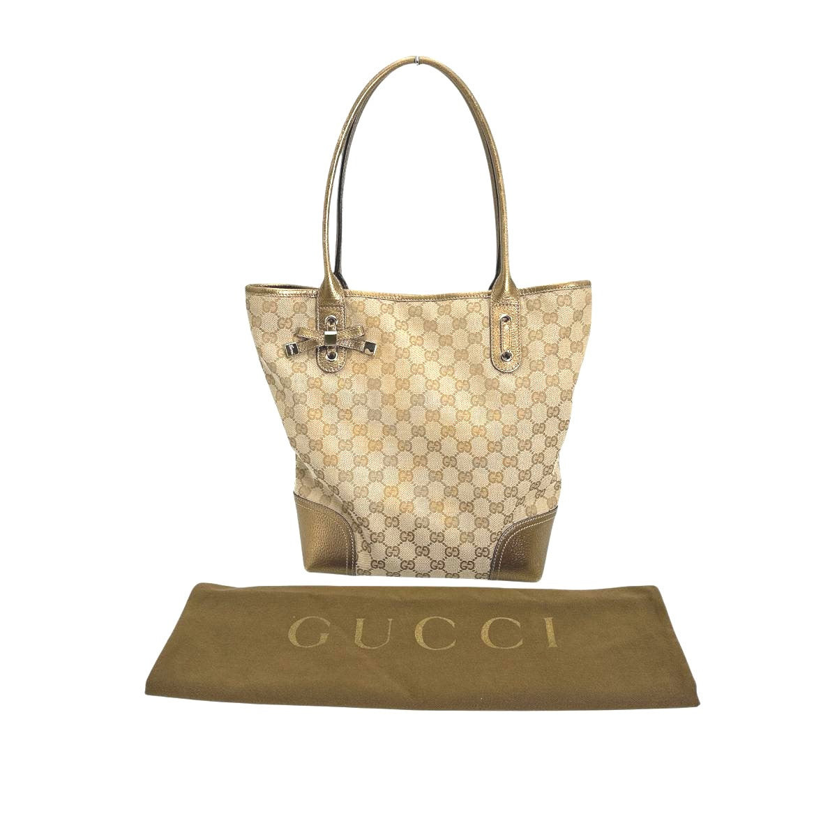 グッチ GUCCI トートバッグ
ハンドバッグ キャンバス GGキャンバス 181779 ベージュ 【SS】
【中古】