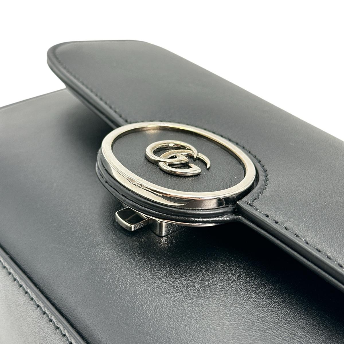 グッチ GUCCI ショルダーバッグ
ショルダーバッグ レザー 739722 ブラック 【SS】
【中古】