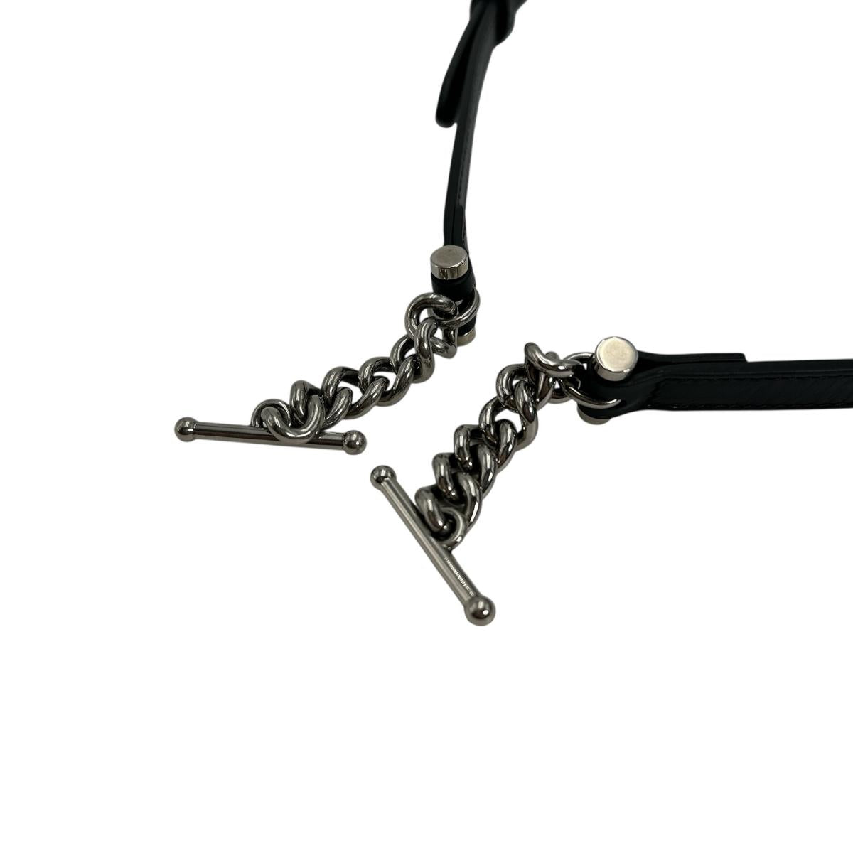 グッチ GUCCI ショルダーバッグ
2way ダブルG プチGG レザー 739722 ブラック 【SS】
【中古】