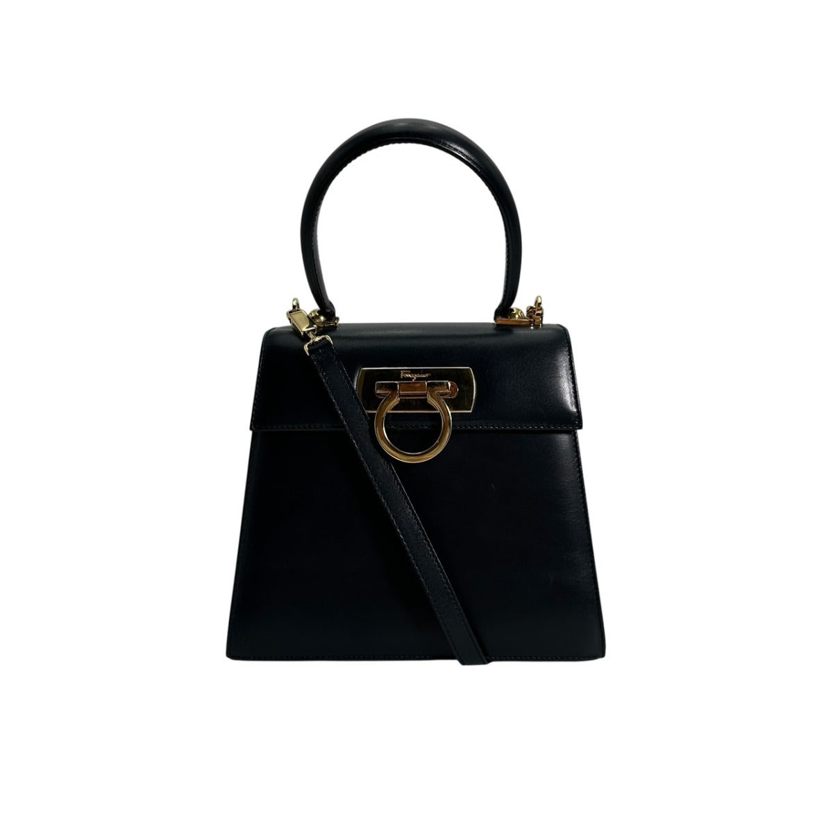 サルヴァトーレフェラガモ Salvatore Ferragamo ハンドバッグ
2WAYバッグ ショルダーバッグ ガンチーニ レザー BX-212193 ブラック 【SS】
【中古】