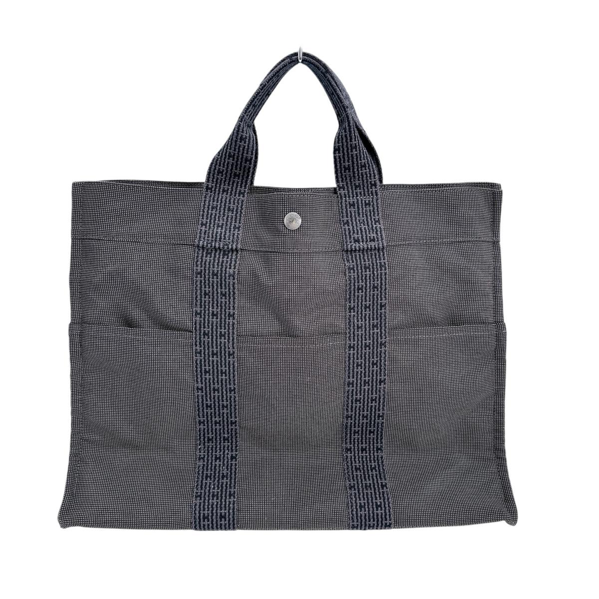 エルメス HERMES トートバッグ
ハンドバッグ ビジネスバッグ エールラインMM キャンバス グレー 【SS】
【中古】