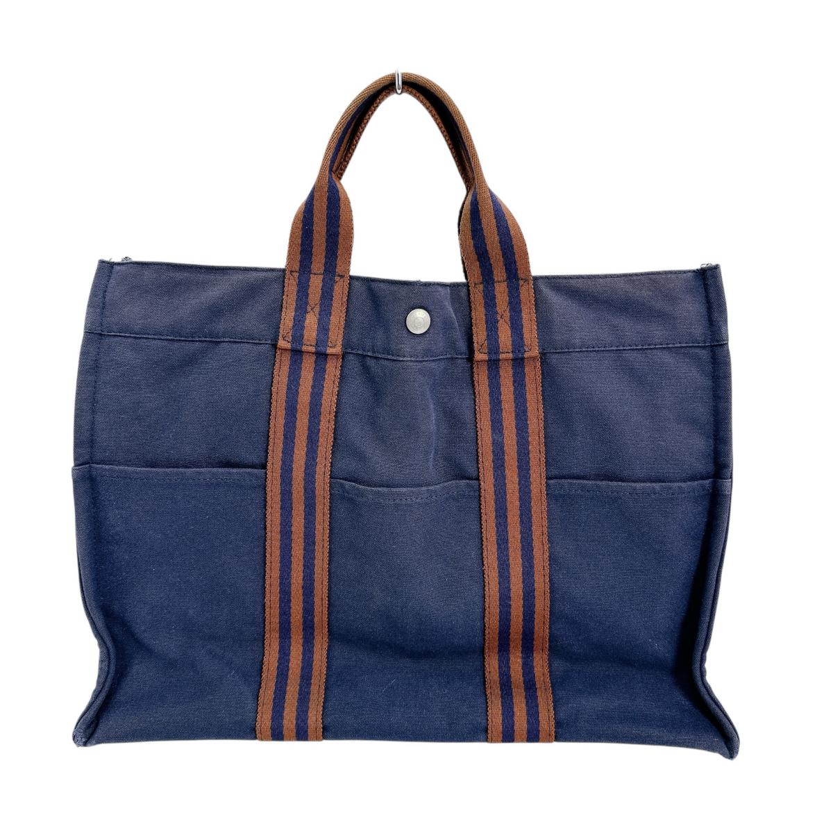 エルメス HERMES トートバッグ
ハンドバッグ ビジネスバッグ フールトゥMM コットン ネイビー 【SS】
【中古】