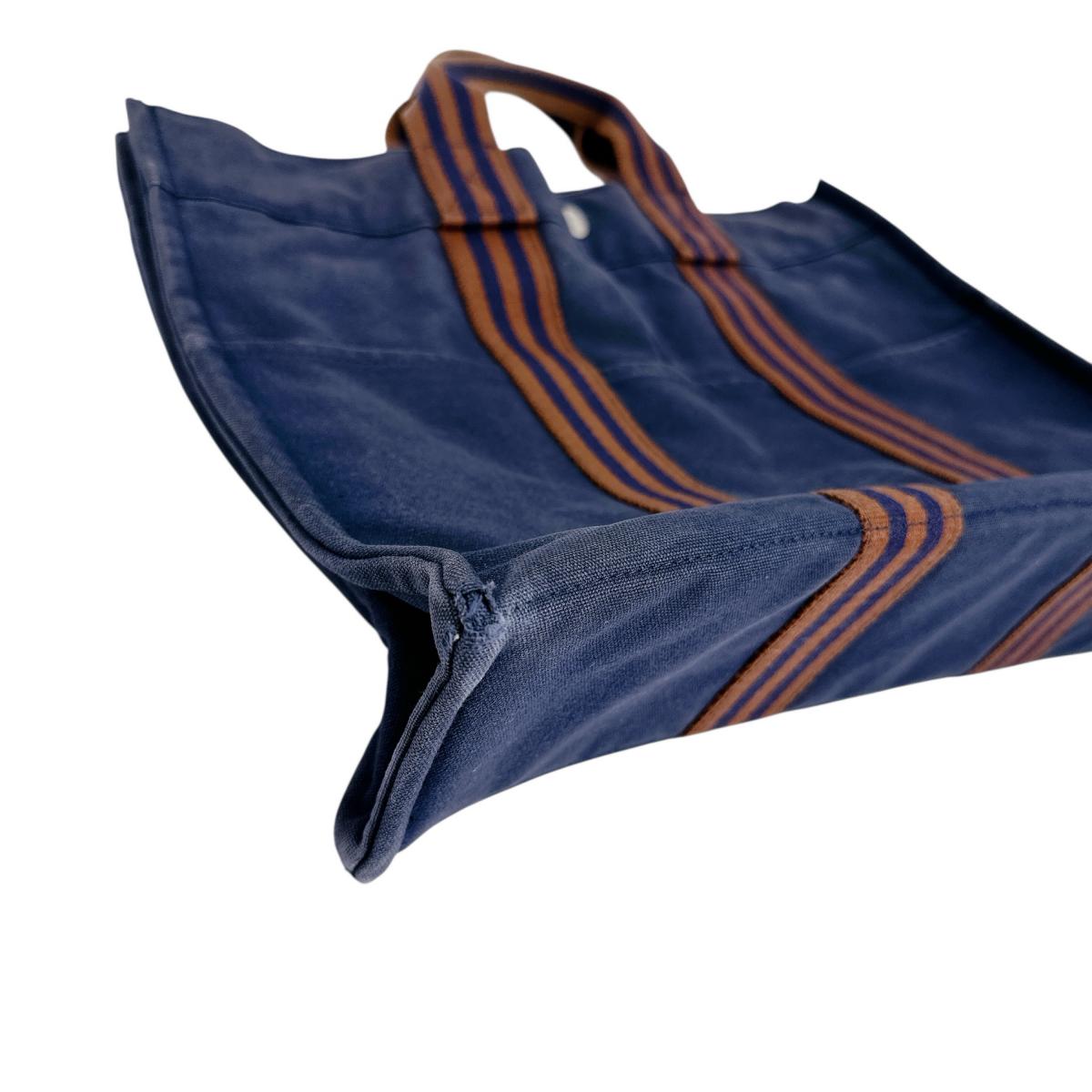 エルメス HERMES トートバッグ
ハンドバッグ ビジネスバッグ フールトゥMM コットン ネイビー 【SS】
【中古】