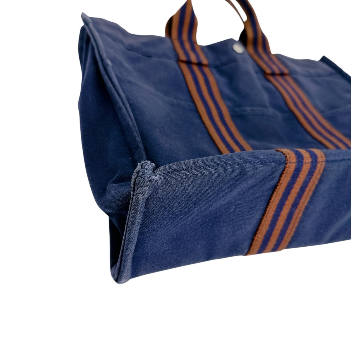 エルメス HERMES トートバッグ
ハンドバッグ ビジネスバッグ フールトゥMM コットン ネイビー 【SS】
【中古】