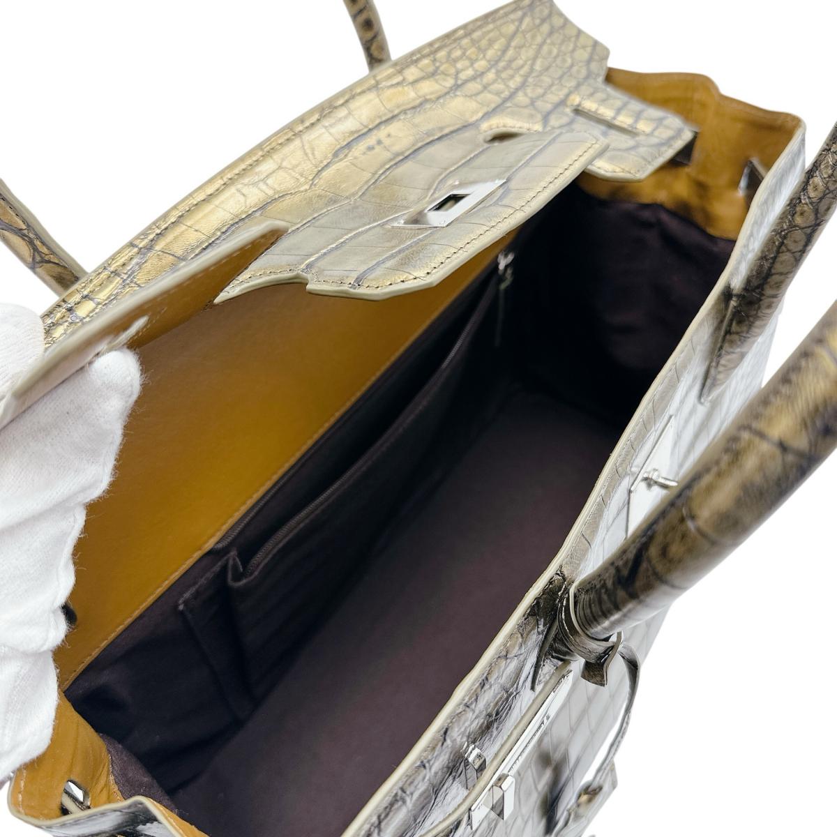 クロコダイル CROCODILE ハンドバッグ
メタリック クロコダイル YB-2103 メタリック 【SS】