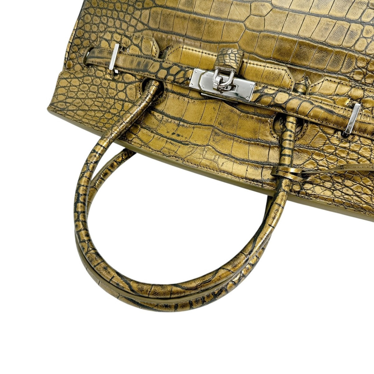 クロコダイル CROCODILE ハンドバッグ
メタリック クロコダイル YB-2103 メタリック 【SS】