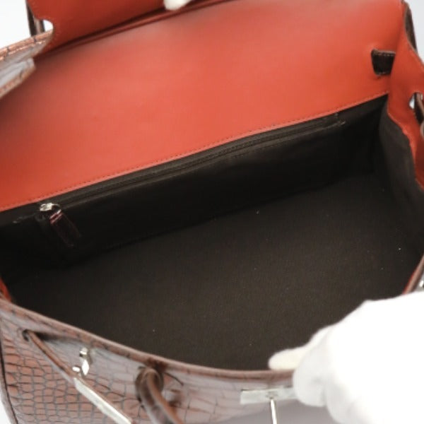 クロコダイル CROCODILE ハンドバッグ
ハンドバッグ メタリック クロコダイル YB-2103 ブラウン 【SS】
【中古】