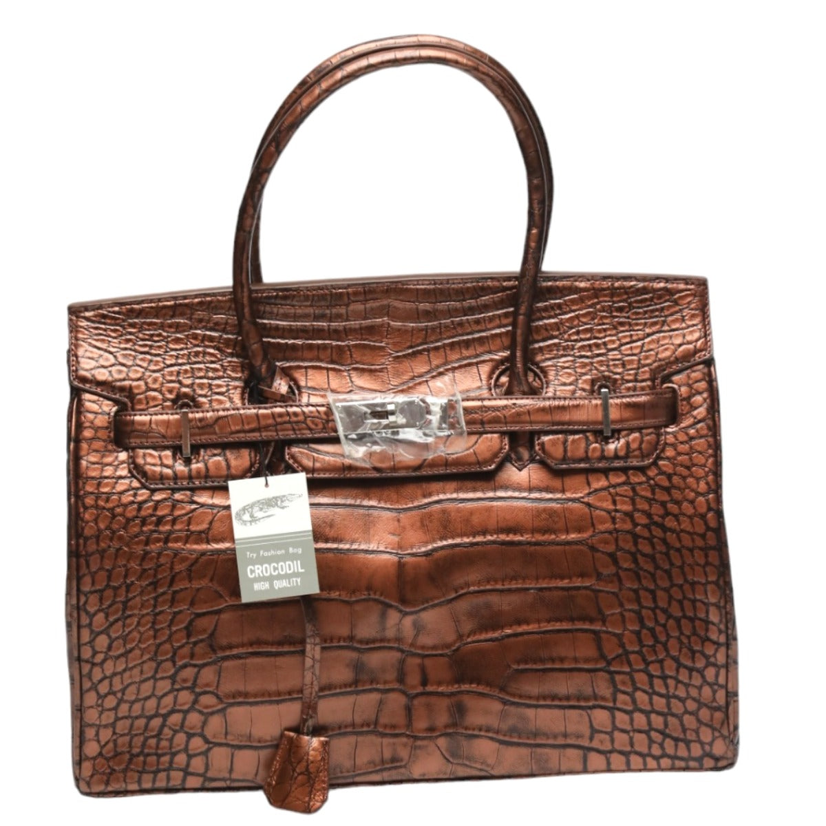 Crocodile handbag
Henlon Size 35 Crocodile YB-2103 Brown