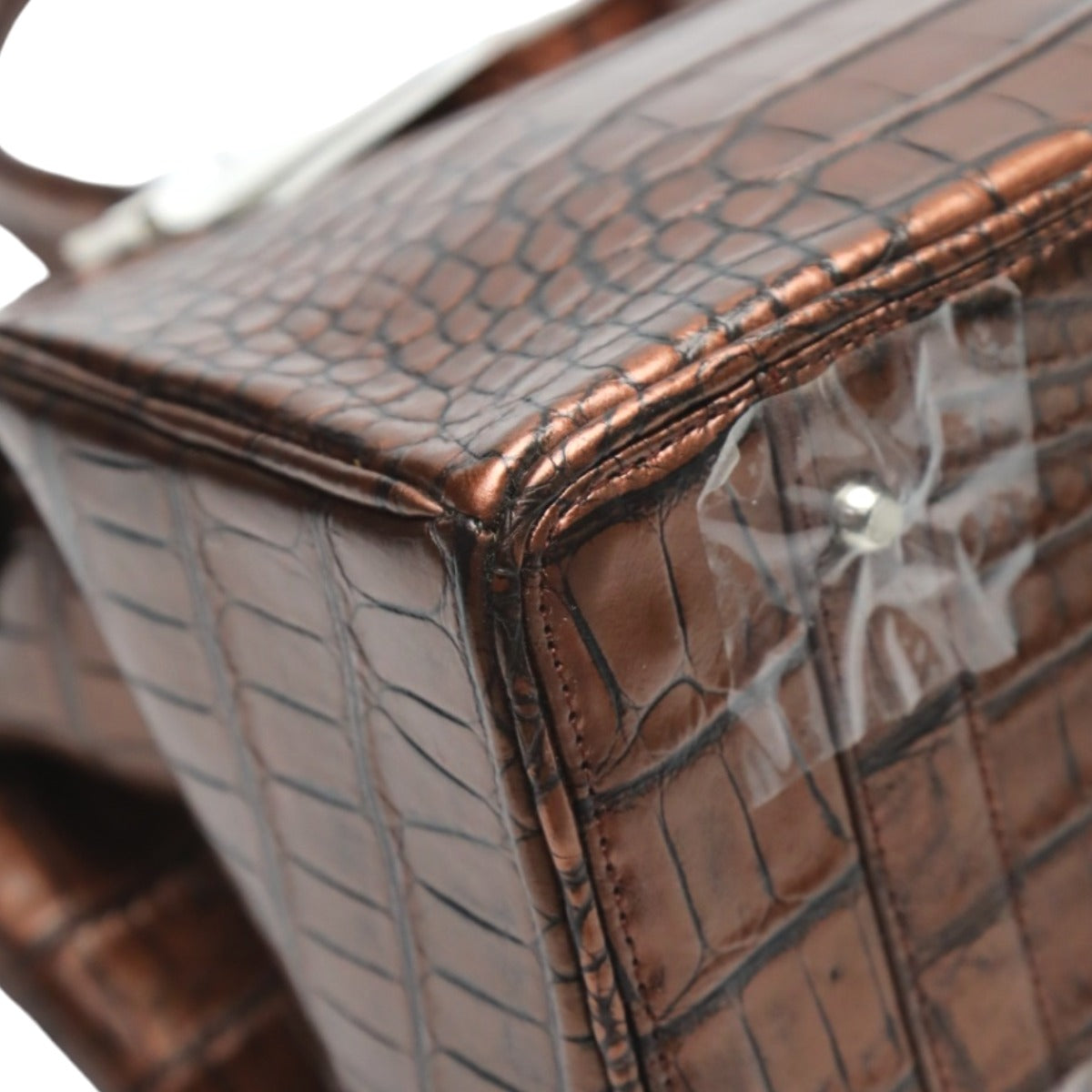 Crocodile handbag
Henlon Size 35 Crocodile YB-2103 Brown