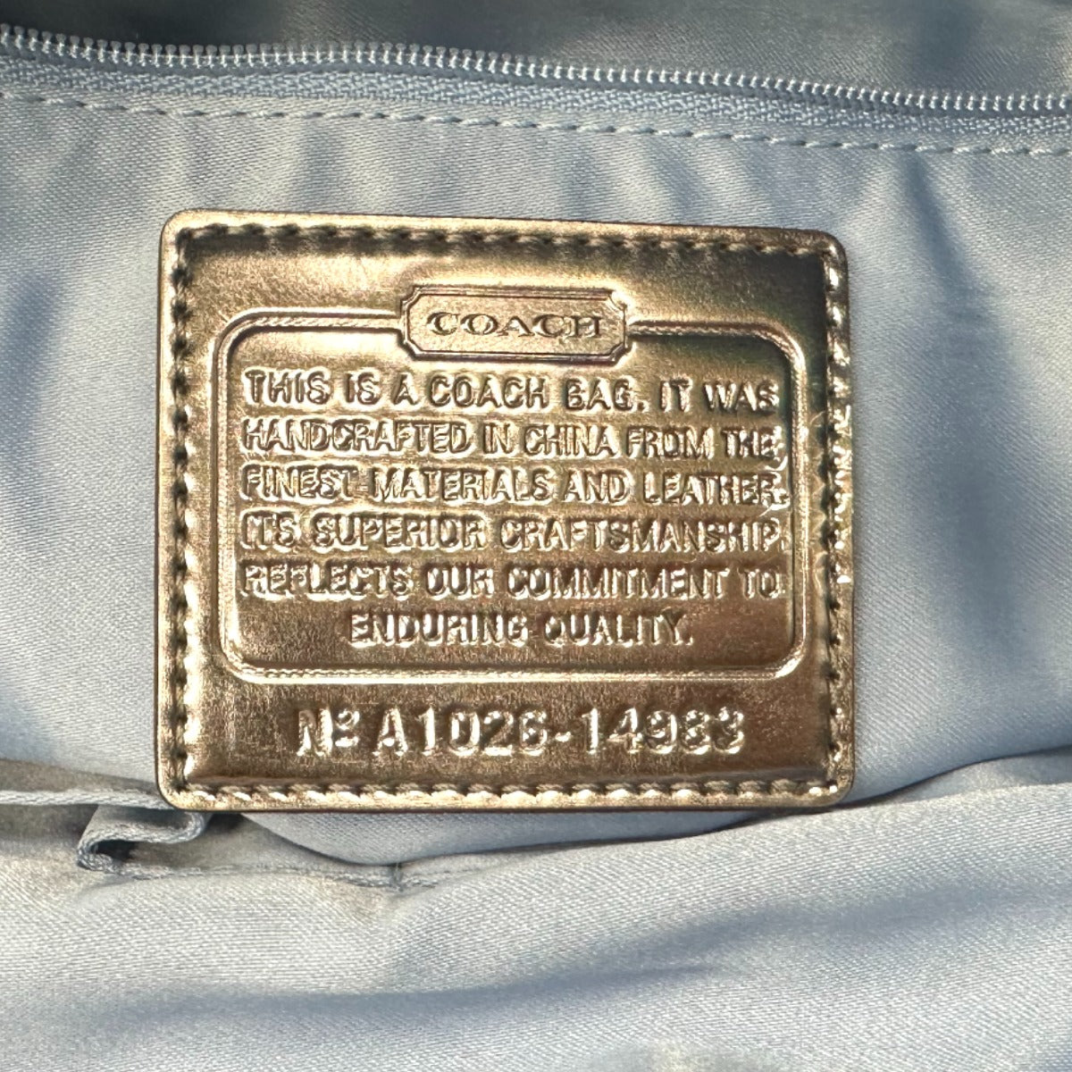 コーチ COACH トートバッグ
ポピー キャンバス 3Dオプアートグラム レザー 14983 ブルー 【SS】
【中古】