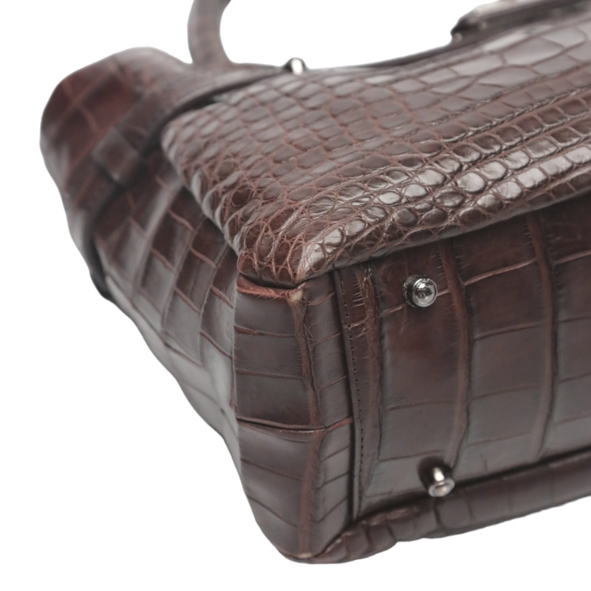 クロコダイル CROCODILE トートバッグ
マットクロコ クロコダイル JNH-2880 ニコチン 【SS】
【中古】