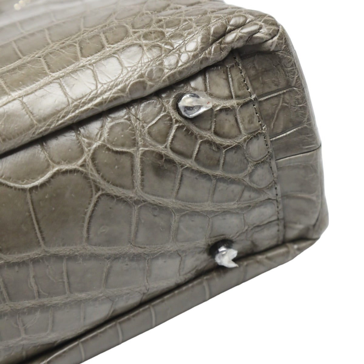 クロコダイル CROCODILE トートバッグ
トートバッグ マットクロコ ソフトクロコ クロコダイル JNH-2880 グレー 【SS】