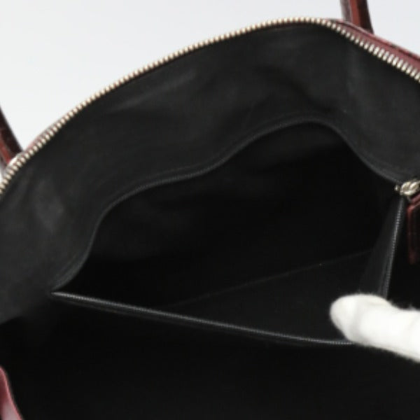 クロコダイル CROCODILE ハンドバッグ
2WAY ブカッティー メタリック クロコダイル 3994 ワイン 【SS】
【中古】