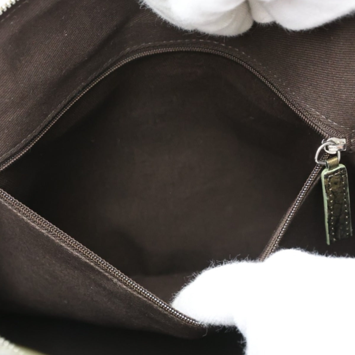 クロコダイル CROCODILE ハンドバッグ
2WAYバッグ メタリック 訳あり クロコダイル 3994 オリーブメタリック 【SS】
