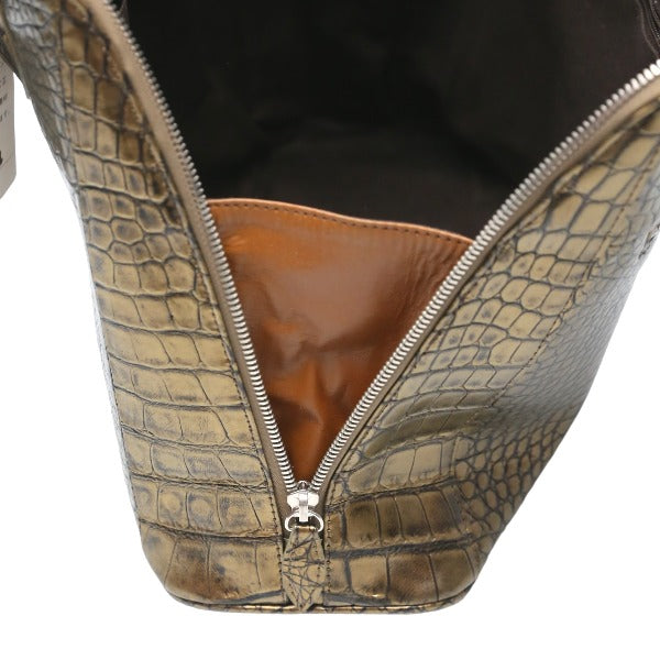 クロコダイル CROCODILE ハンドバッグ
2WAYバッグ ショルダー ブカッティー クロコダイル 3994 カーキ 【SS】