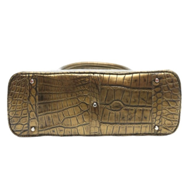 クロコダイル CROCODILE ハンドバッグ
2WAYバッグ ショルダー ブカッティー クロコダイル 3994 カーキ 【SS】