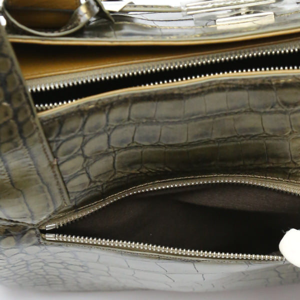 クロコダイル CROCODILE トートバッグ
メタリック クロコダイル カデナ付き クロコダイル 3983 ゴールド 【SS】
