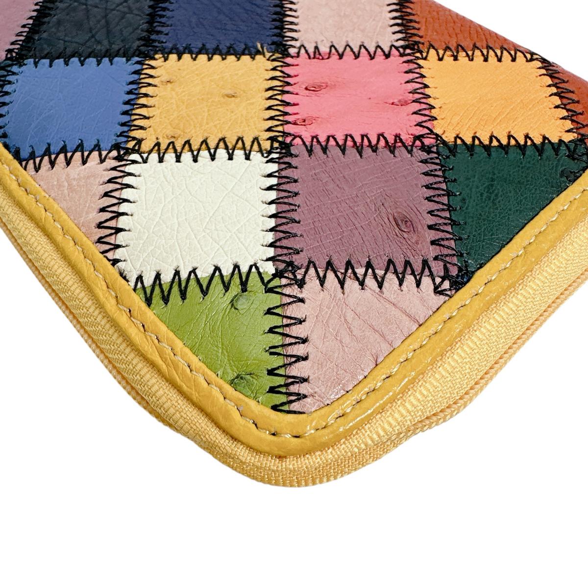 オーストリッチ ostrich 長財布
L字ファスナー パッチワーク 訳あり オーストリッチ 2026 MULTI/YELLOW 【SS】
【中古】