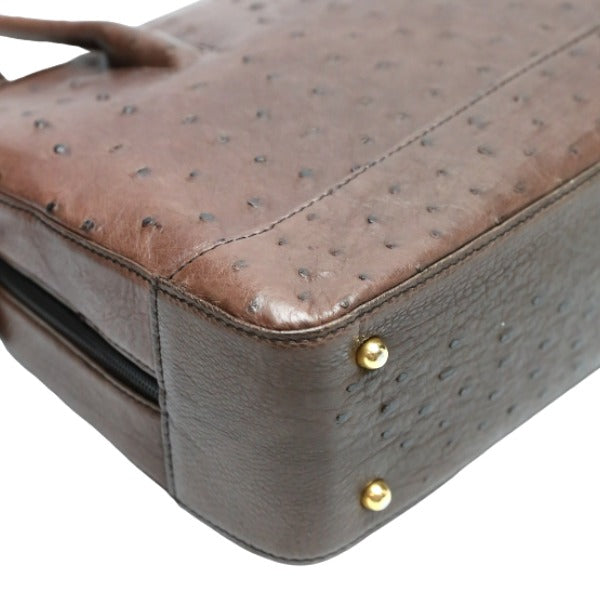 オーストリッチ ostrich ハンドバッグ
ハンドバック オーストリッチ ブラウン 【SS】
【中古】
