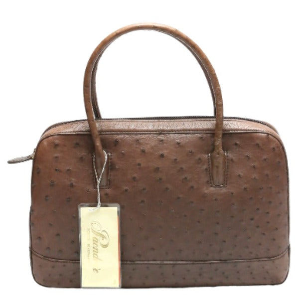 オーストリッチ ostrich ハンドバッグ
ハンドバック オーストリッチ ブラウン 【SS】
【中古】