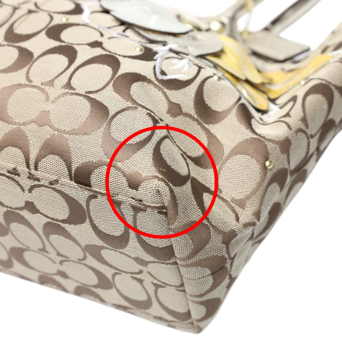 コーチ COACH トートバッグ
シグネチャー ショルダーバック アップリケ キャンバス F16276 カーキ×ゴールド 【SS】
【中古】