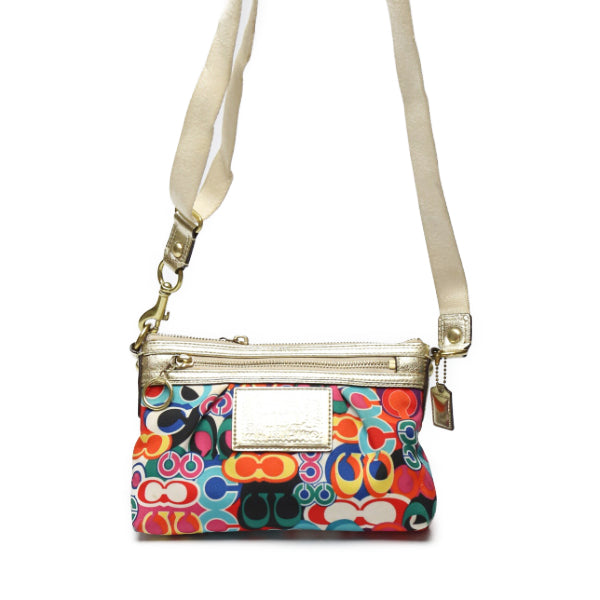 コーチ COACH ショルダーバッグ
ポピータータンスウィングバッグ マルチカラー 斜めがけ サテン 43287 マルチカラー 【SS】
【中古】