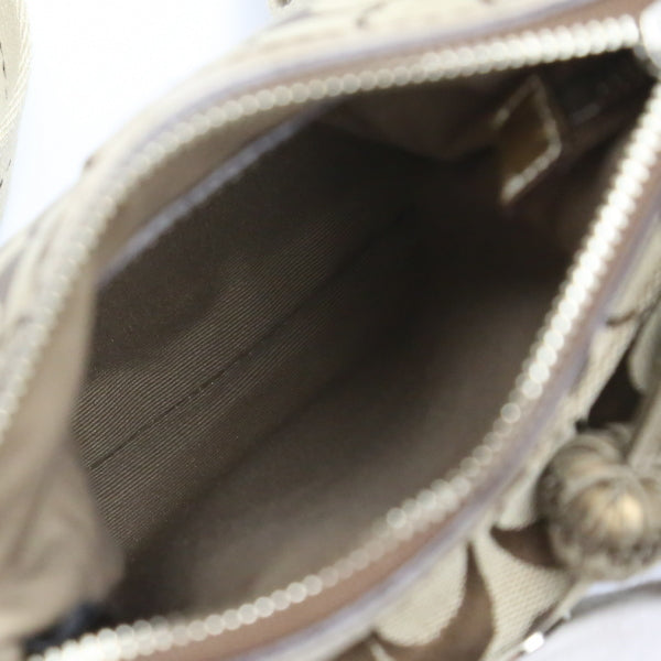 コーチ COACH ショルダーバッグ
スウィングバッグ シグネチャー 斜めかけ レザー 7082 ブラウン×ゴールド 【SS】
【中古】