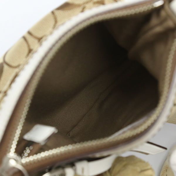 コーチ COACH ショルダーバッグ
斜めかけ シグネチャー スイングバッグ キャンバス 7082 カーキ×ホワイト 【SS】
【中古】