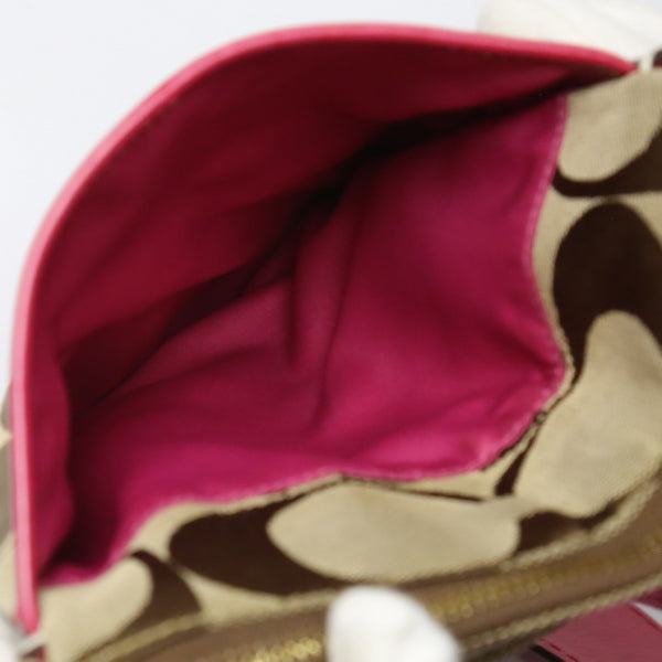 コーチ COACH ショルダーバッグ
外ポケット付き シグネチャー 斜めかけ レザー 10129 カーキ×ピンク 【SS】
【中古】