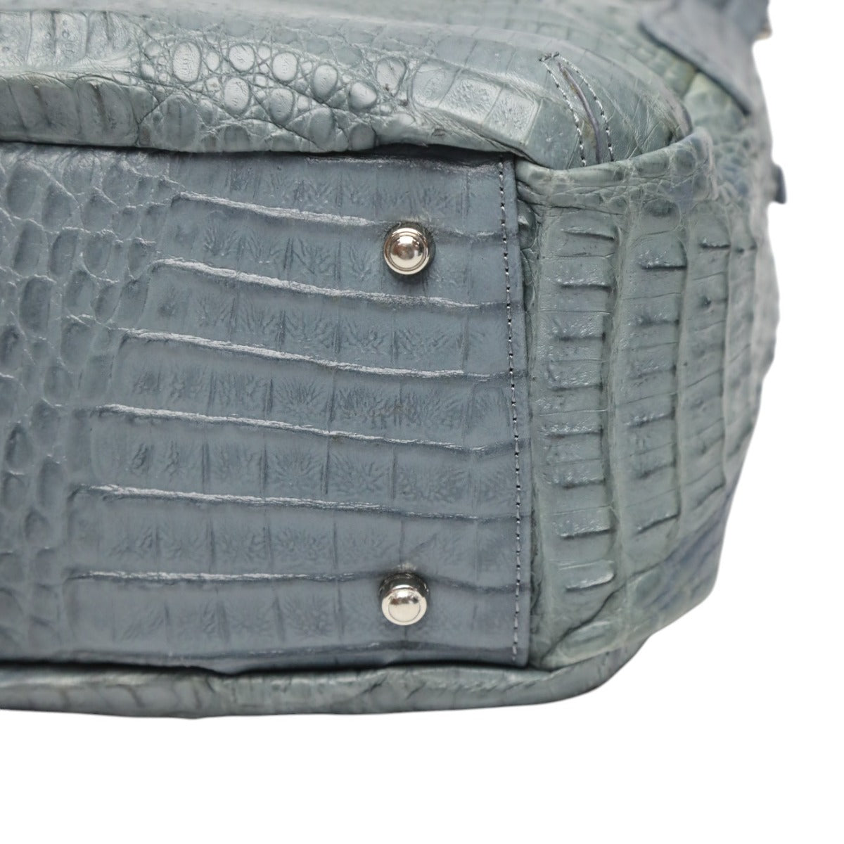 カイマン CAIMAN ハンドバッグ
2WAYバッグ カイマン ソフト カイマン JNK-3163 ライトスカイブルー 【SS】
【中古】