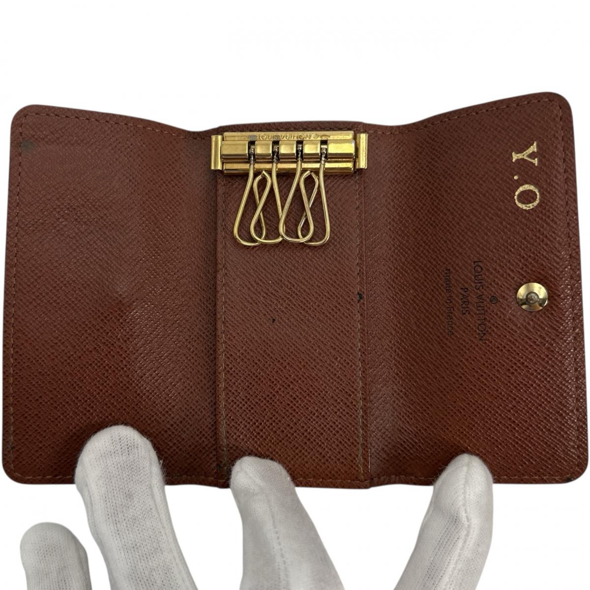 ルイヴィトン LOUIS VUITTON キーケース
4本用キーケース モノグラム ミュルティクレ4 モノグラムキャンバス M62631 ブラウン LV
【SS】
【中古】