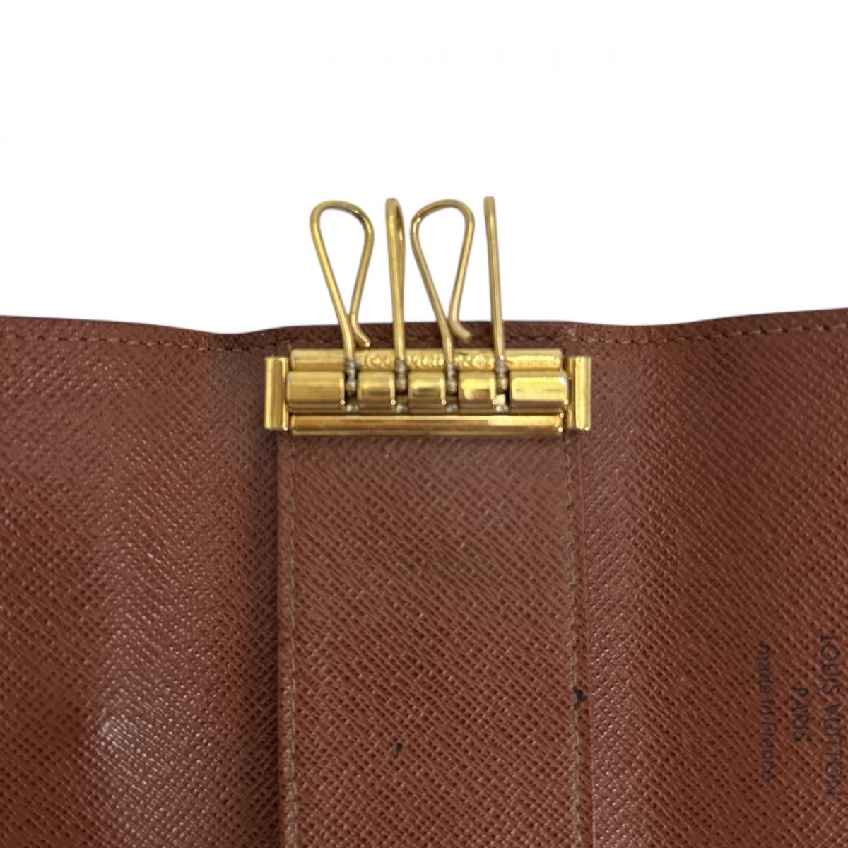 ルイヴィトン LOUIS VUITTON キーケース
4本用キーケース モノグラム ミュルティクレ4 モノグラムキャンバス M62631 ブラウン LV
【SS】
【中古】
