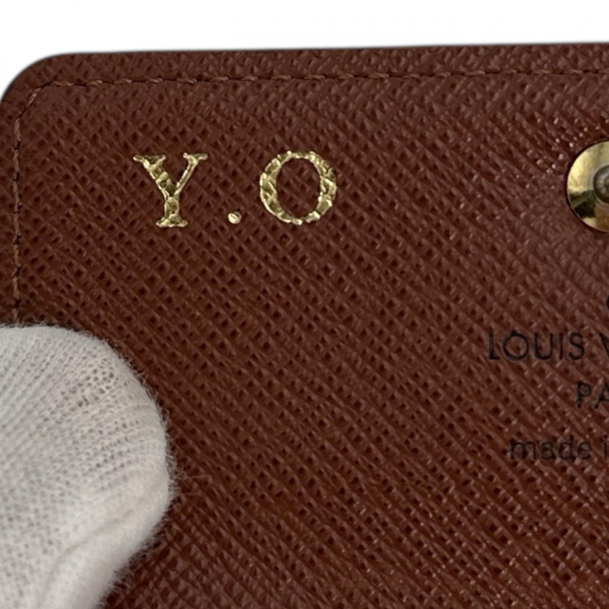 ルイヴィトン LOUIS VUITTON キーケース
4本用キーケース モノグラム ミュルティクレ4 モノグラムキャンバス M62631 ブラウン LV
【SS】
【中古】
