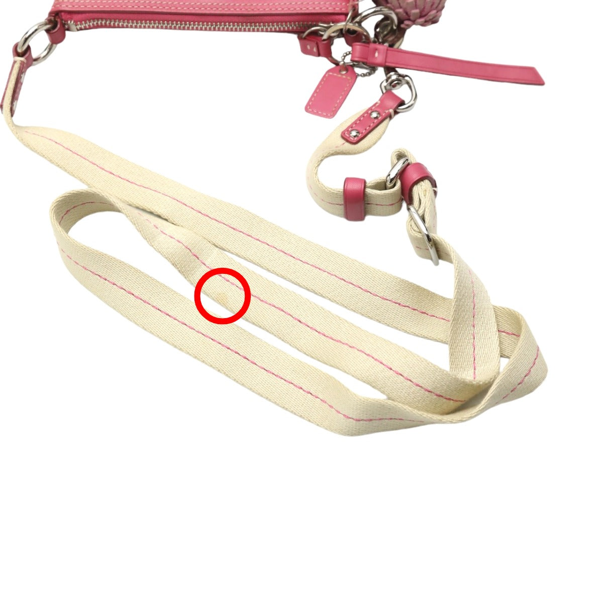 コーチ COACH ショルダーバッグ
シグネチャー 斜めかけ キャンバス レザー 7082 カーキ×ピンク 【SS】
【中古】