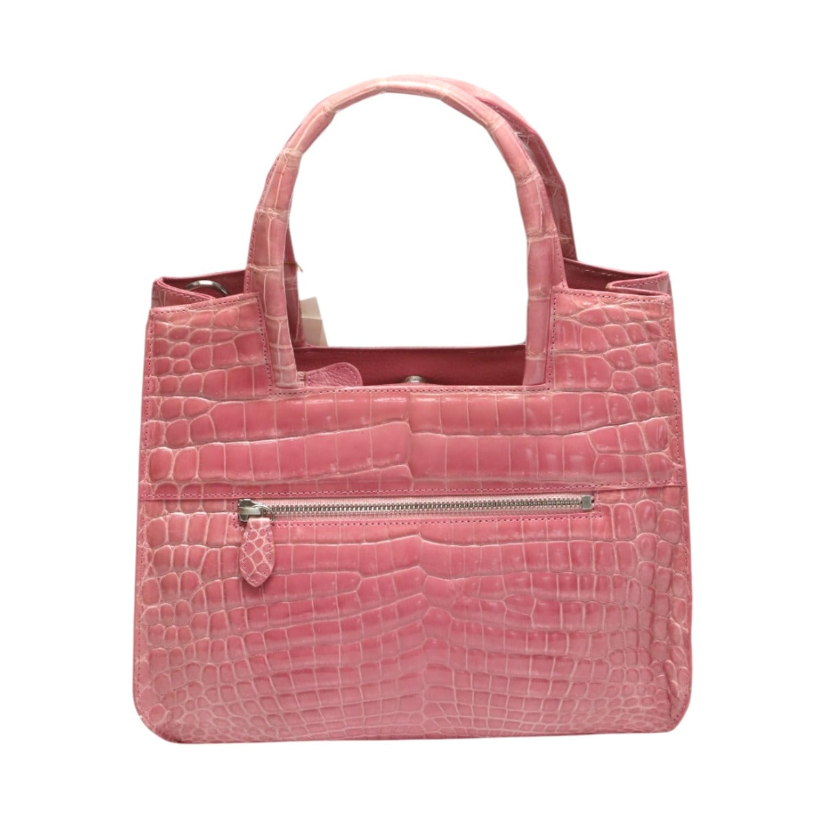 クロコダイル CROCODILE ショルダーバッグ
2way ヘンローン シャイニング クロコダイル MO-4148 ピンク 【SS】
【中古】