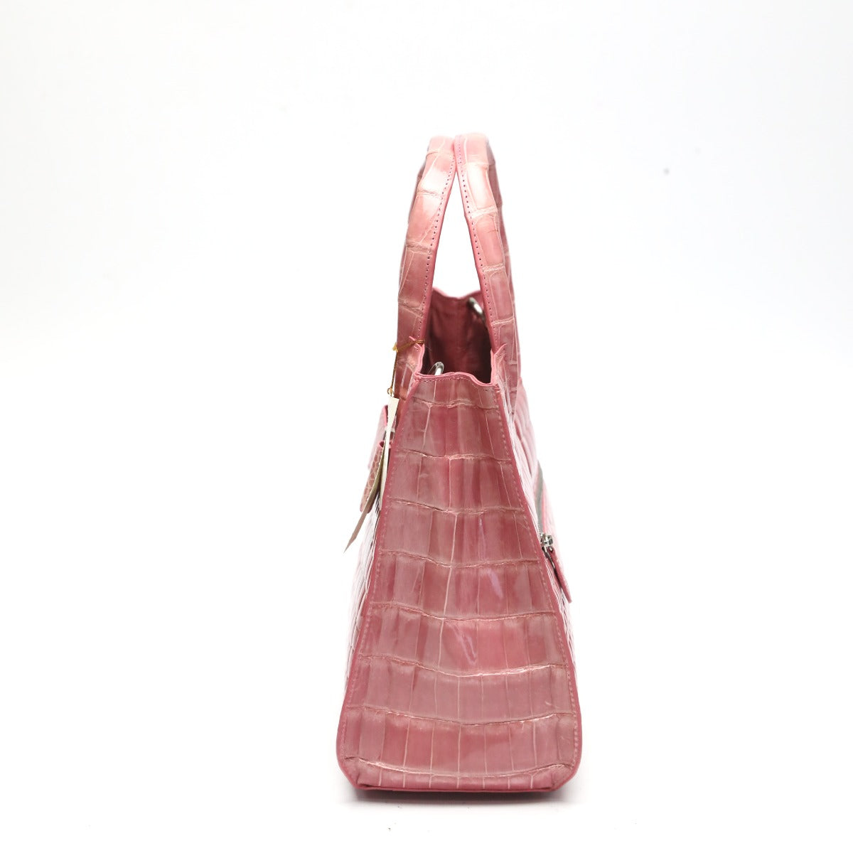 クロコダイル CROCODILE ショルダーバッグ
2way ヘンローン シャイニング クロコダイル MO-4148 ピンク 【SS】
【中古】