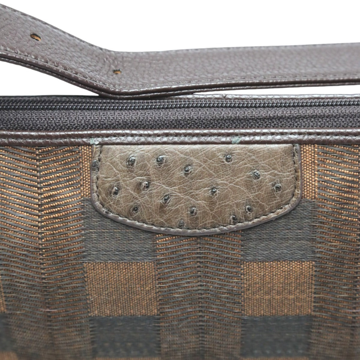 オーストリッチ ostrich ショルダーバッグ
2way オーストリッチ ショルダーバッグ チェック柄 オーストリッチ SB4314 khakiカーキ 【SS】
【中古】