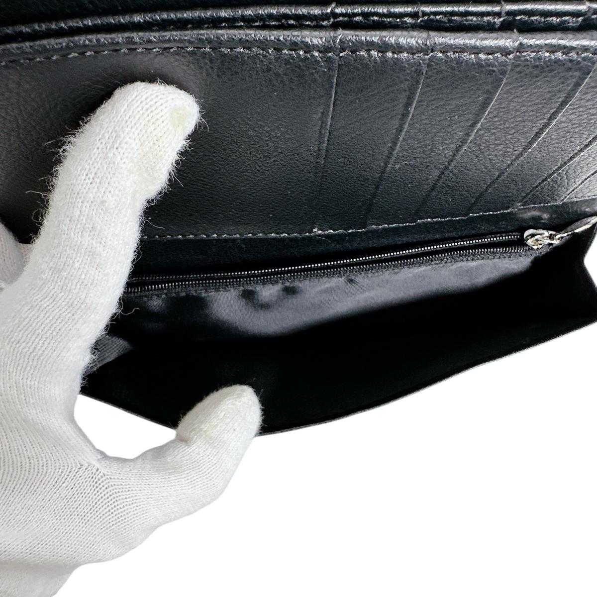 長財布
カード入れ付長財布 二つ折り財布 カイマンベリー カイマン 0520CA ブラック 【SS】