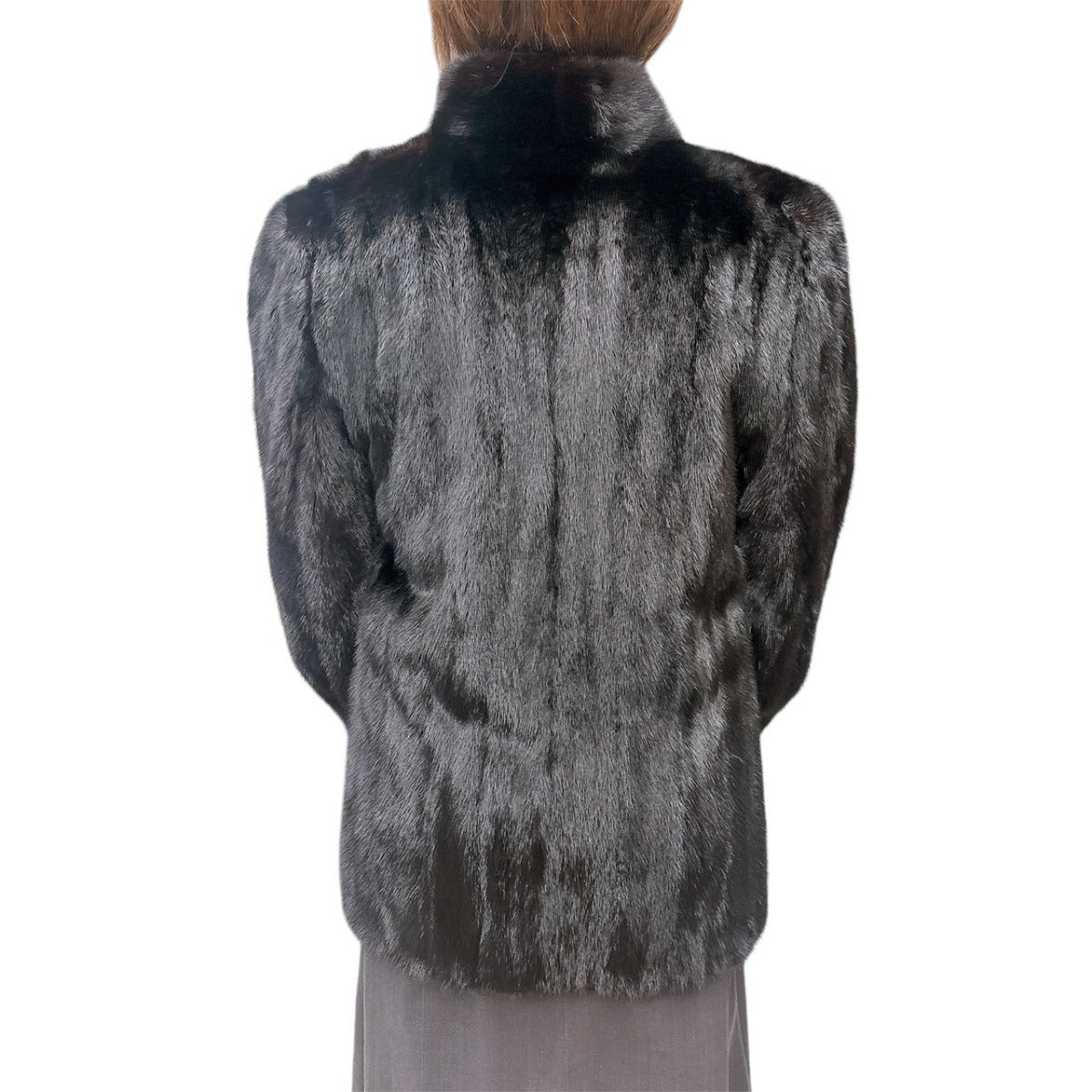 サガミンク SAGA MINK 毛皮
毛皮コート Superb Quality Ranched Mink GUARANTEE OF QUALITY ブラック 【H】
【中古】