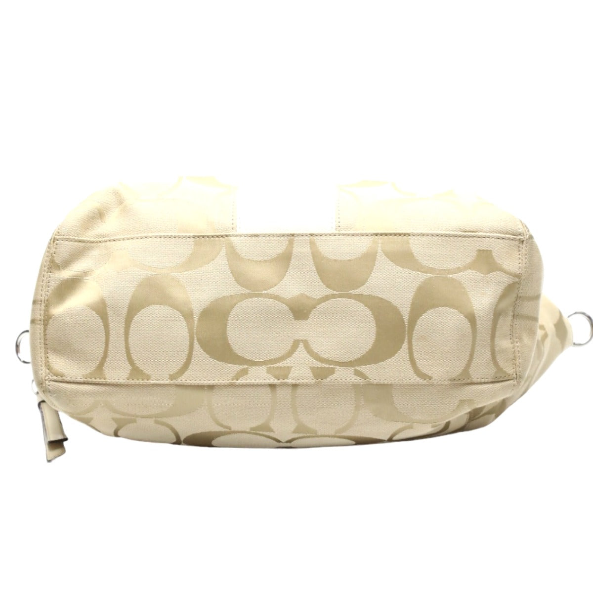 コーチ COACH トートバッグ
シグネチャー ストライプ ポケット レザー F19203 ライトカーキ×ホワイト 【SS】
【中古】