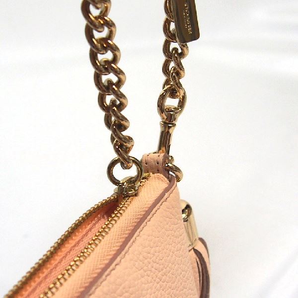 コーチ COACH ポーチ
アクセサリーポーチ ミニバッグ ゴールドチェーン プレーリー ジップ リストレット ポリッシュ ペブルレザー レザー 【SS】
【中古】