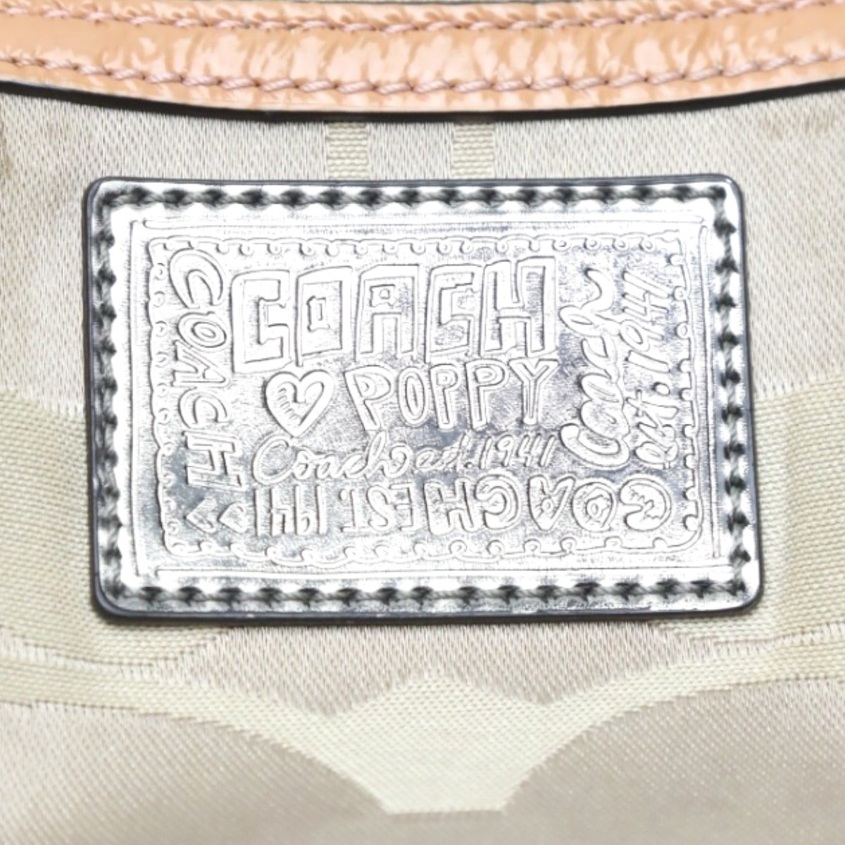 コーチ COACH ショルダーバッグ
ポピー シグネチャー 2WAY レザー F14562 ベージュ 【SS】
【中古】