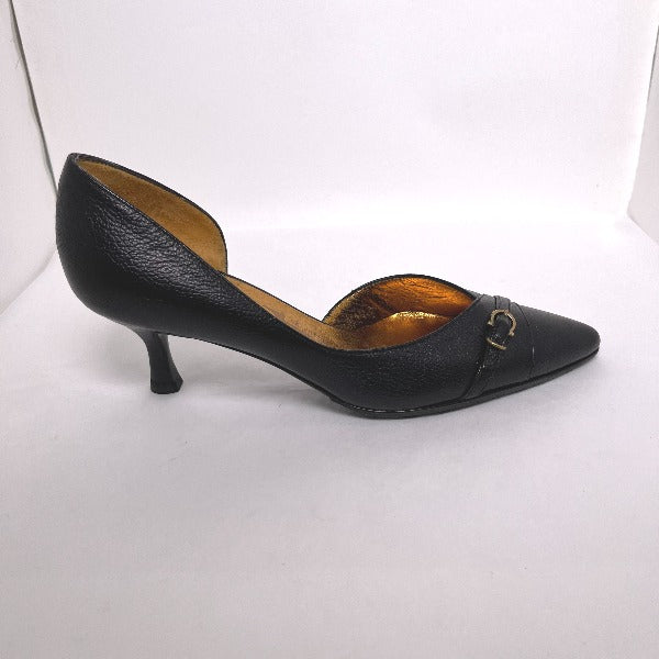 サルヴァトーレフェラガモ Salvatore Ferragamo パンプス
5 D ブラック 【SS】
【中古】