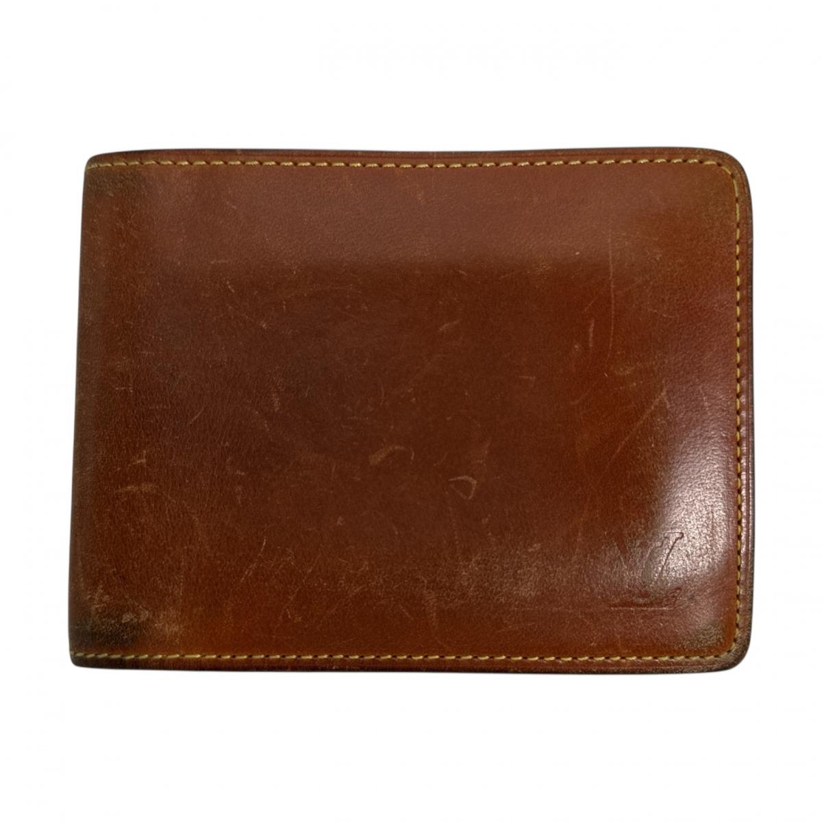 ルイヴィトン LOUIS VUITTON 二つ折り財布
2つ折り財布 ポルトビエ6カルトクレディ ノマド レザー M85015 ブラウン LV
【SS】
【中古】