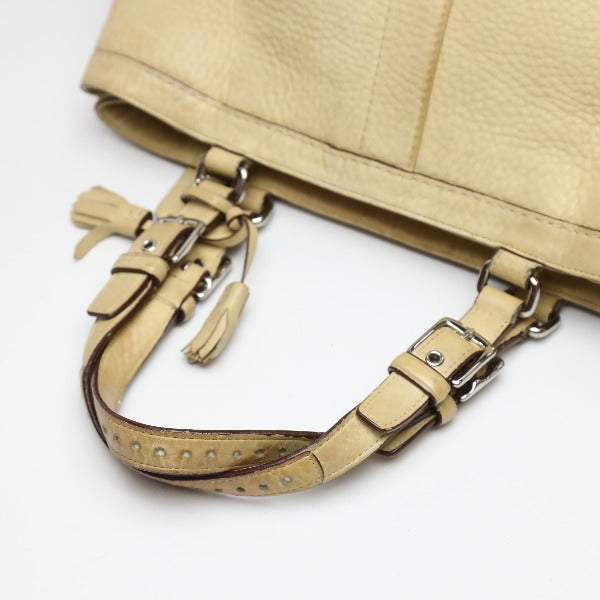 コーチ COACH トートバッグ
ハンドバッグ レザー レザー 5056 ベージュ 【SS】
【中古】