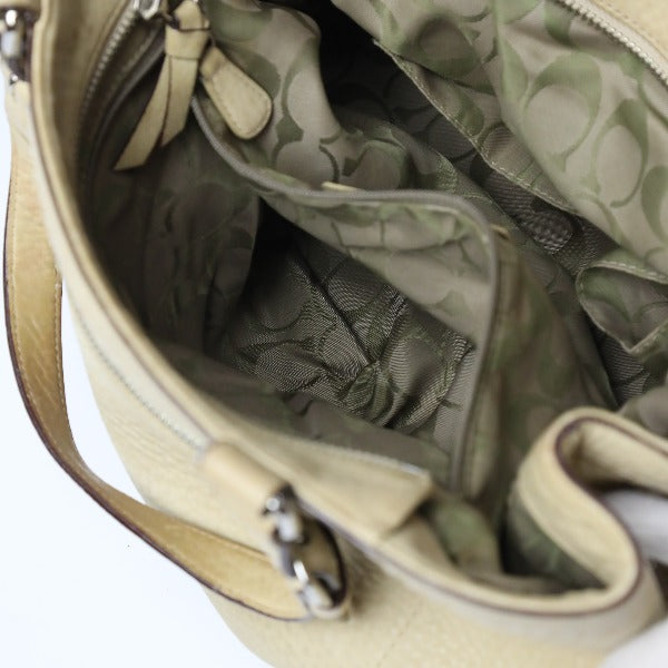 コーチ COACH トートバッグ
ハンドバッグ レザー レザー 5056 ベージュ 【SS】
【中古】