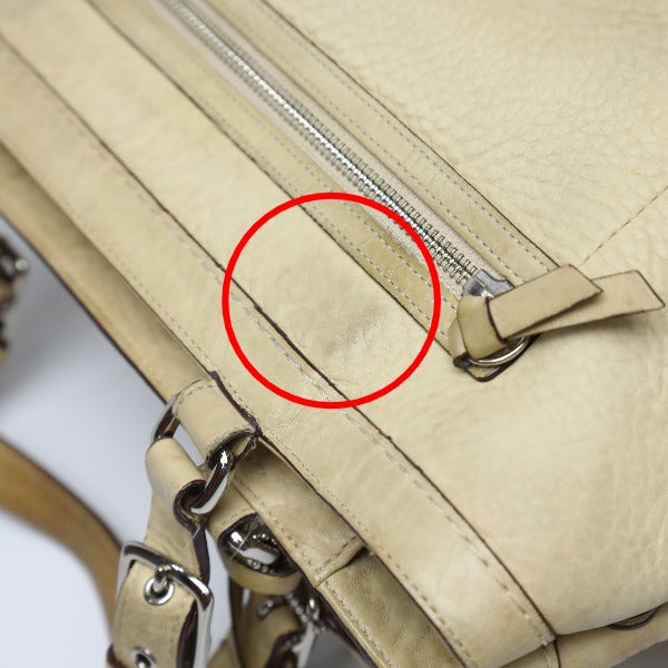コーチ COACH トートバッグ
ハンドバッグ レザー レザー 5056 ベージュ 【SS】
【中古】