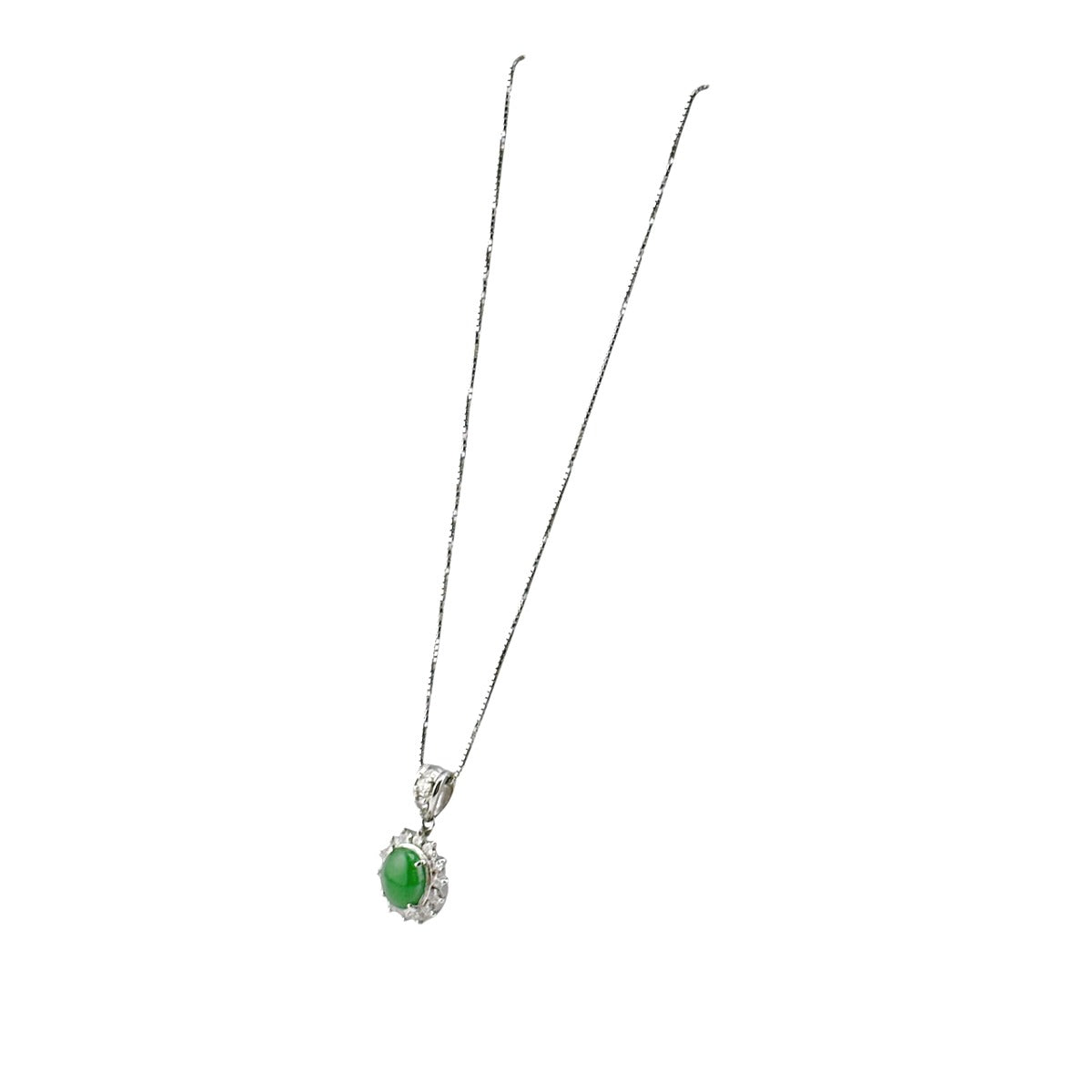 ネックレス
ネックレス トルコ石ペンダントトップ付 Pt850 Pt850プラチナ プラチナ×グリーン 【SS】
【中古】